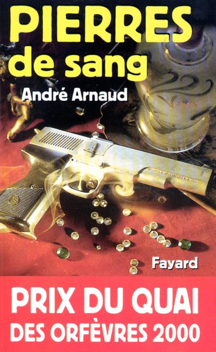 Couverture du livre « PIERRES DE SANG - PRIX DU QUAI DES ORFEVRES 2000 », librairie Les Contes Infusés à Corte