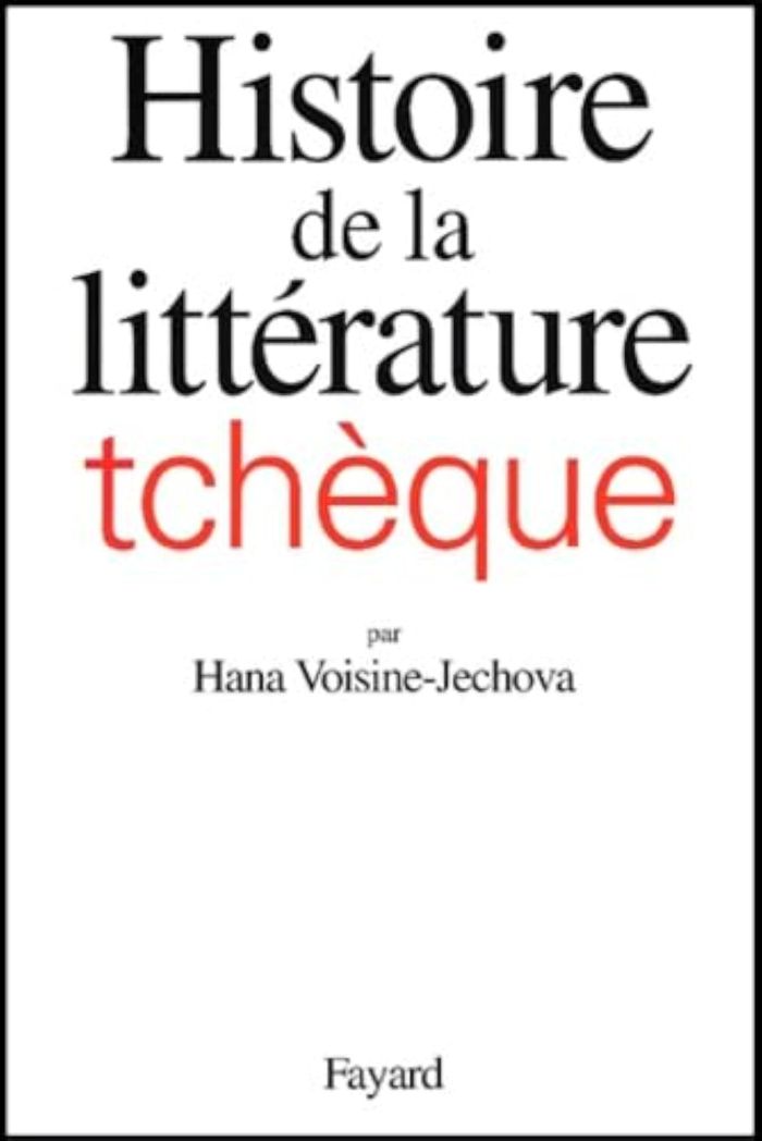 Couverture du livre « HISTOIRE DE LA LITTERATURE TCHEQUE », librairie Les Contes Infusés à Corte