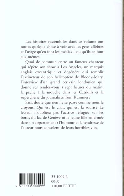 Quatrième de couverture de « ELLE A MAIGRI POUR LE FESTIVAL »