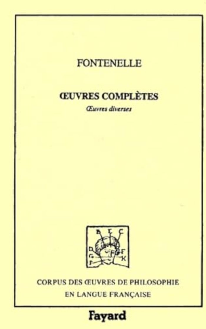 Couverture du livre « OEUVRES COMPLETES, TOME 9 - 1681-1757 » de Fontenelle B D B., librairie Les Contes Infusés à Corte