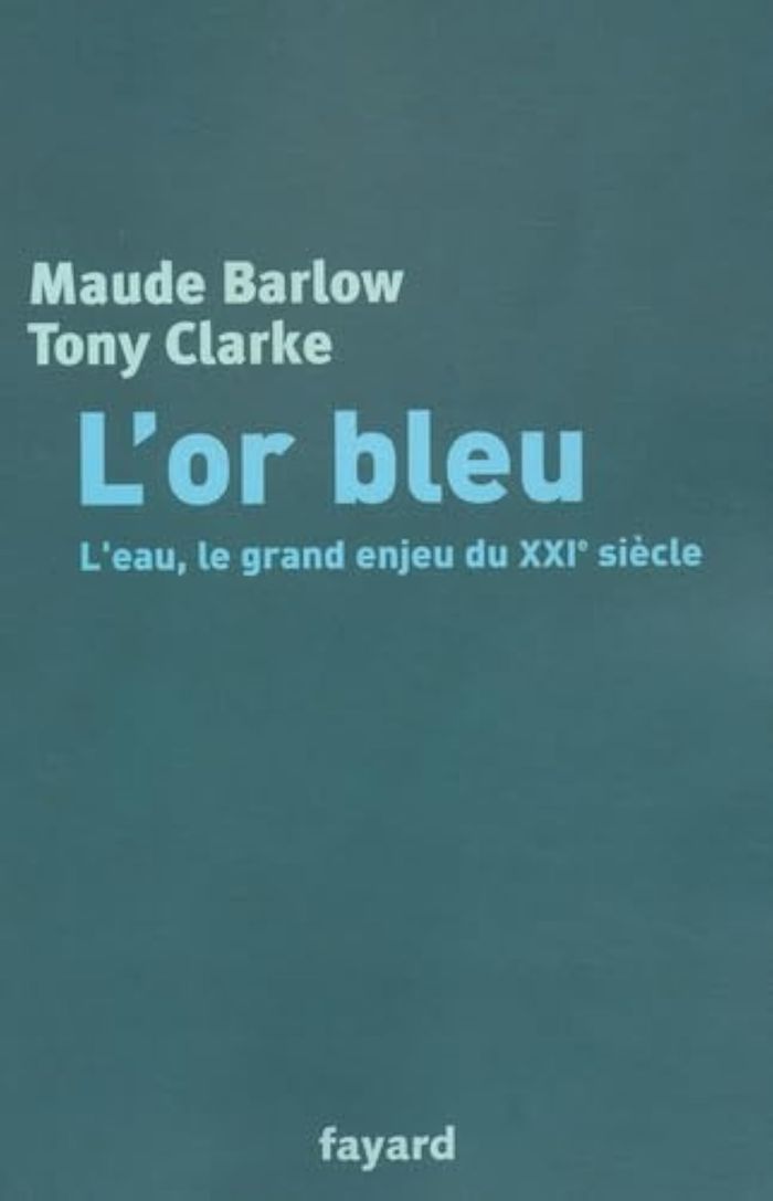 Couverture du livre « L'OR BLEU - L'EAU, LE GRAND ENJEU DU XXIE SIECLE », librairie Les Contes Infusés à Corte