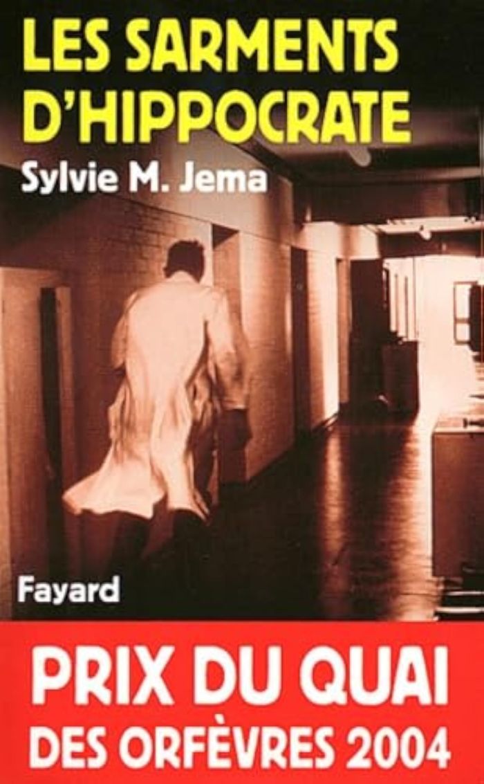 Couverture du livre « LES SARMENTS D'HIPPOCRATE - PRIX DU QUAI DES ORFEVRES 2004 » de M. Jema Sylvie, librairie Les Contes Infusés à Corte