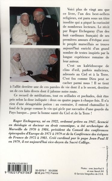 Quatrième de couverture de « J'AVANCE COMME UN ANE - A TEMPS ET A CONTRETEMPS (NOUV. EDITION) »