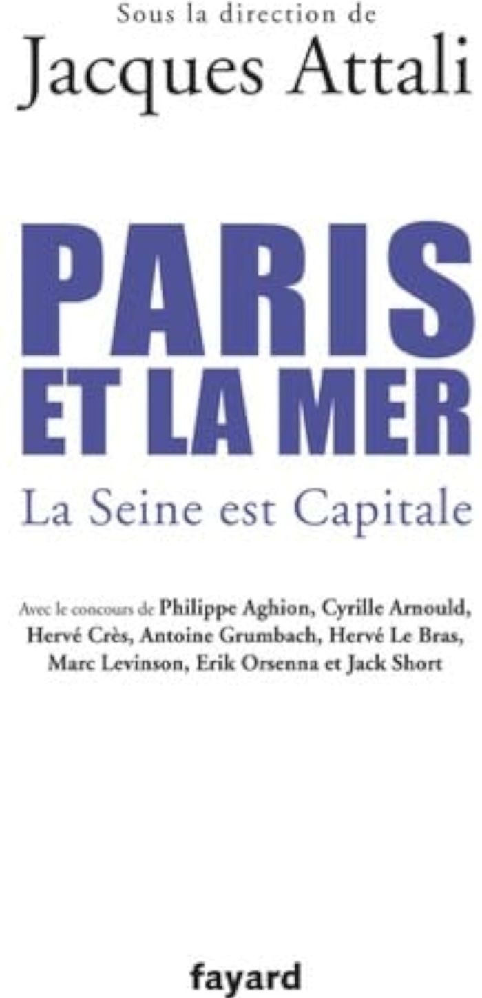 Couverture du livre « Paris et la mer : la Seine est capitale », librairie Les Contes Infusés à Corte