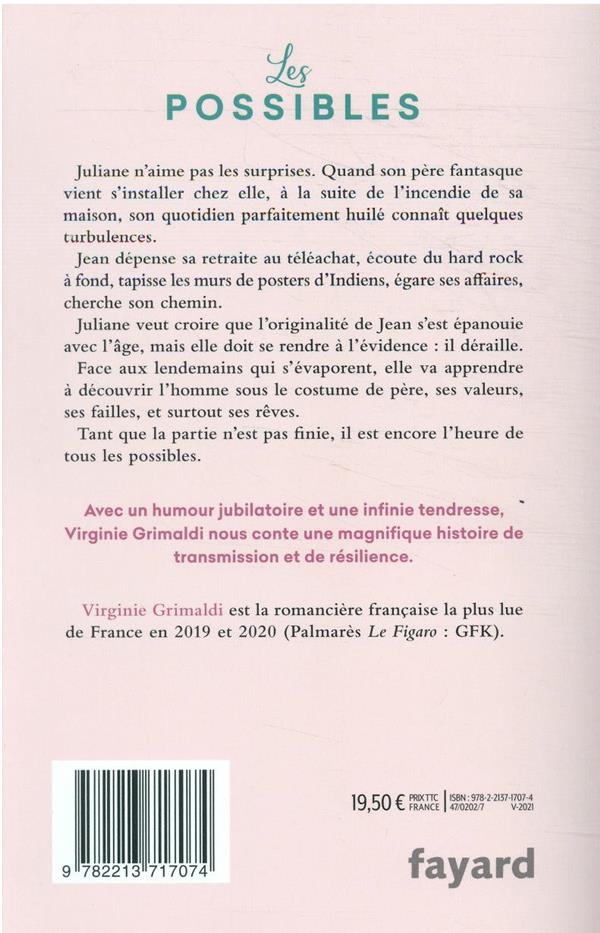 Quatrième de couverture de « Les possibles »