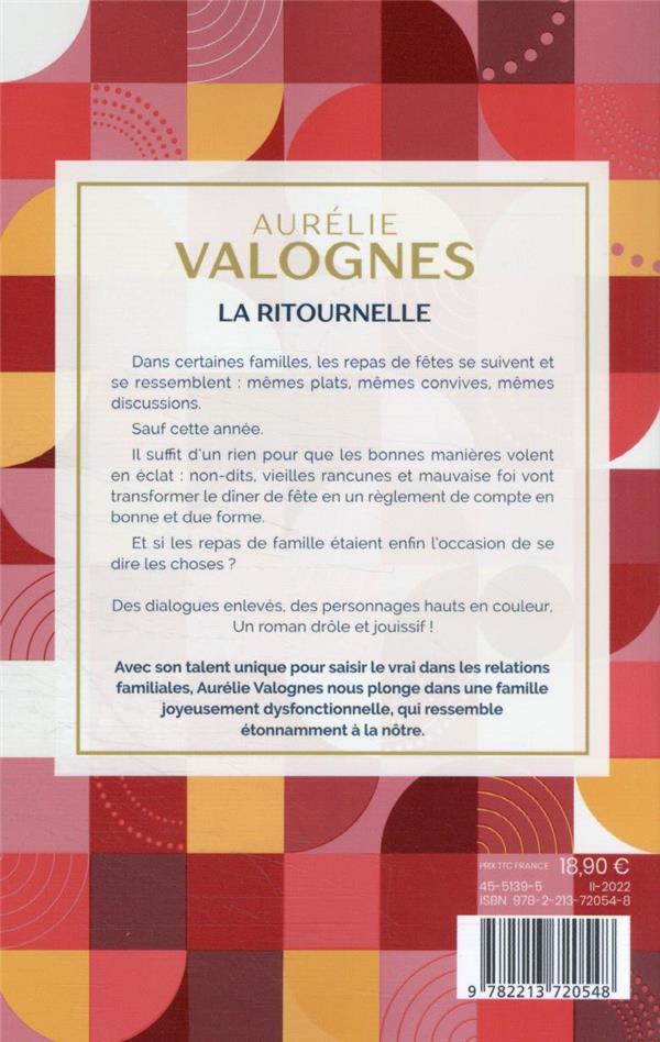 Quatrième de couverture de « La ritournelle »