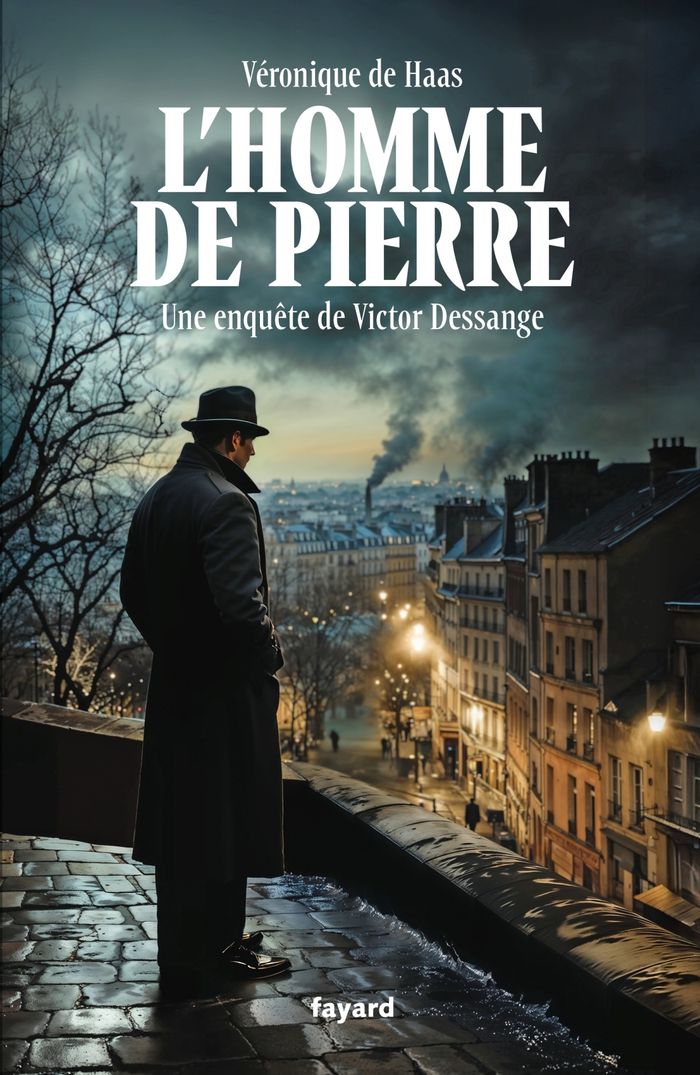 Couverture du livre « L'homme de pierre » de Véronique de Haas, librairie Les Contes Infusés à Corte