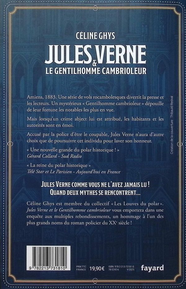 Quatrième de couverture de « Jules Verne et le gentilhomme cambrioleur »