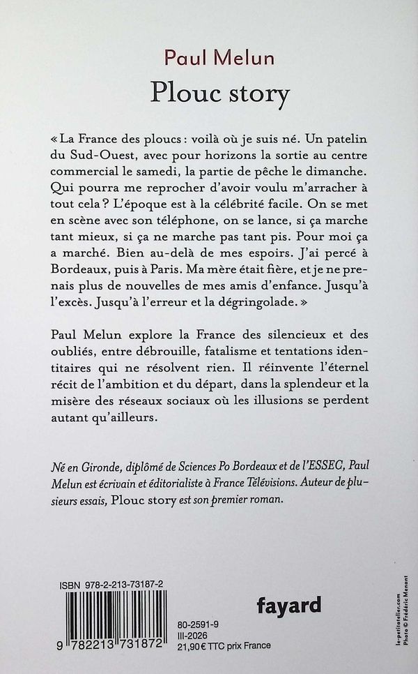 Quatrième de couverture de « Plouc Story »