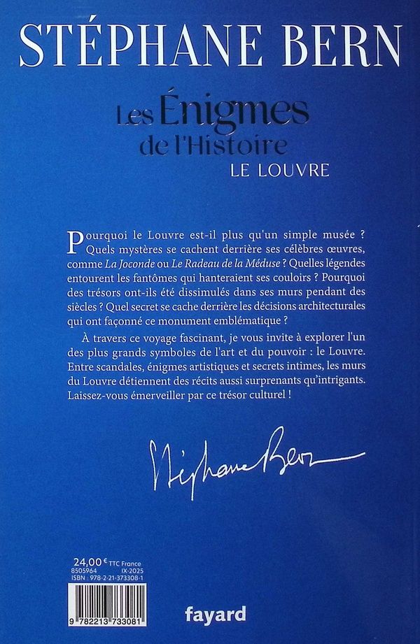 Quatrième de couverture de « Le Louvre »