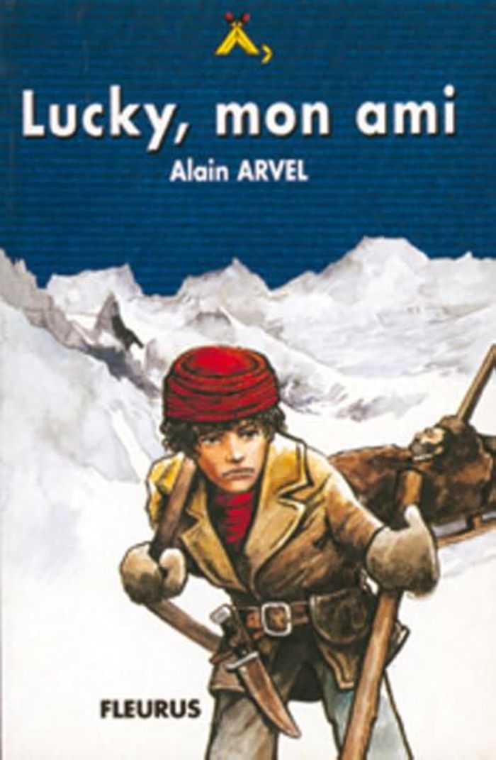 Couverture du livre « LUCKY MON AMI (ROMAN JEUNESSE SIGNE DE PISTE) », librairie Les Contes Infusés à Corte