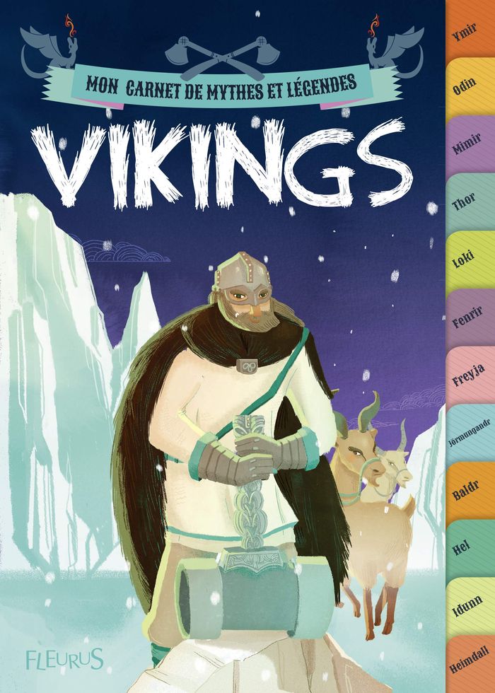 Couverture du livre « Vikings », librairie Les Contes Infusés à Corte