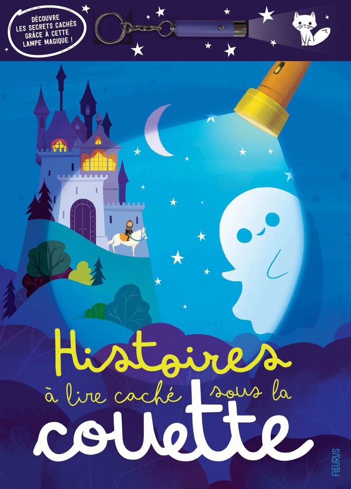 Couverture du livre « Histoires à lire caché sous la couette » de Pascale Hédelin, librairie Les Contes Infusés à Corte