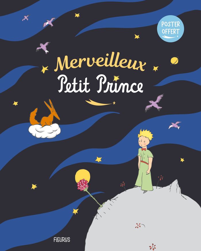 Couverture du livre « Merveilleux petit prince » de [d'après Antoine de Saint-Exupéry], librairie Les Contes Infusés à Corte