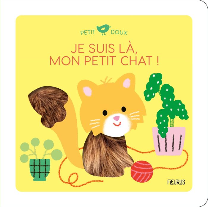 Couverture du livre « Je suis là, mon petit chat ! », librairie Les Contes Infusés à Corte
