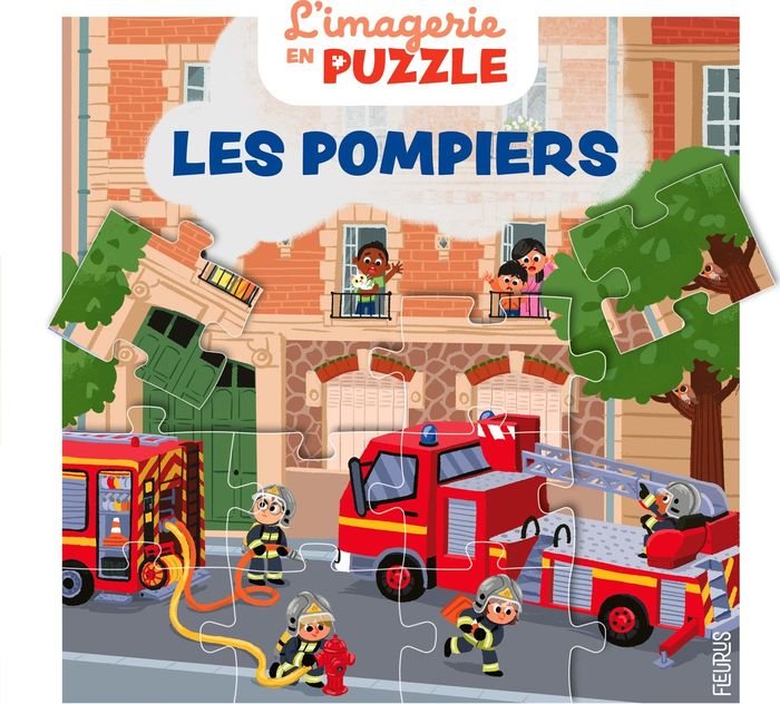 Couverture du livre « Les pompiers », librairie Les Contes Infusés à Corte