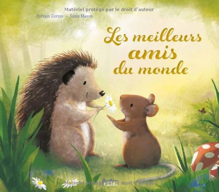 Couverture du livre « Les meilleurs amis du monde », librairie Les Contes Infusés à Corte