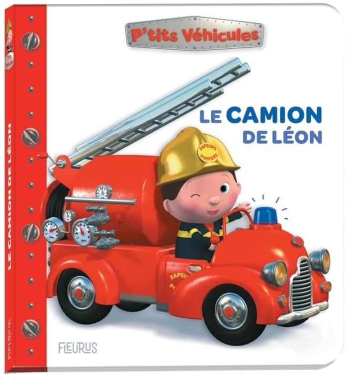 Couverture du livre « Le camion de Léon » de Nathalie Bélineau, librairie Les Contes Infusés à Corte