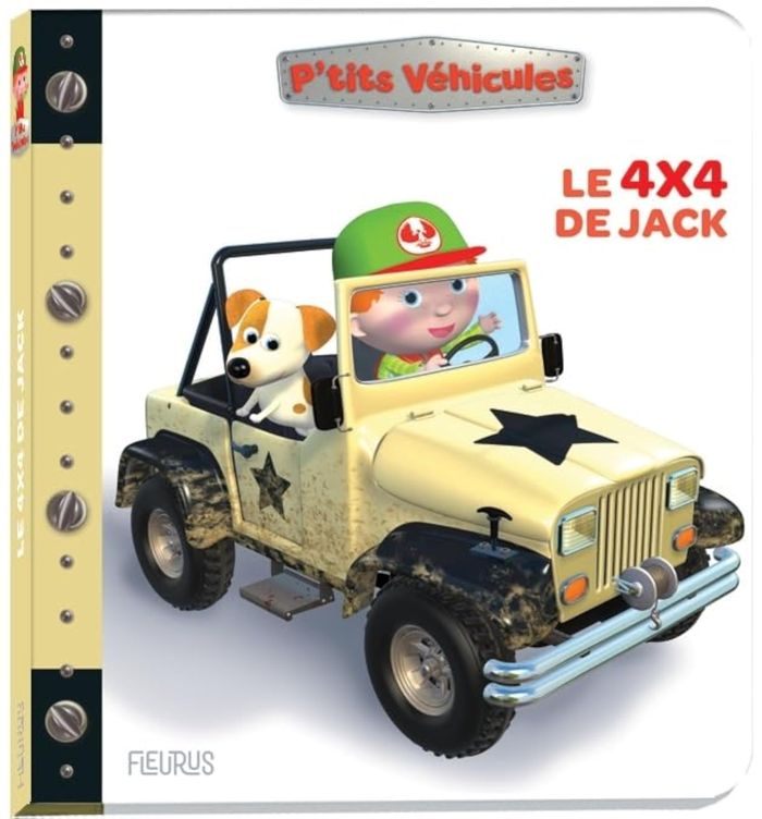 Couverture du livre « Le 4 x 4 de Jack » de Nathalie Bélineau, librairie Les Contes Infusés à Corte