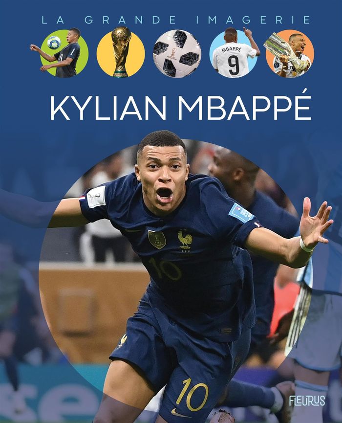 Couverture du livre « Kylian Mbappé » de Jean-Michel Billioud, librairie Les Contes Infusés à Corte