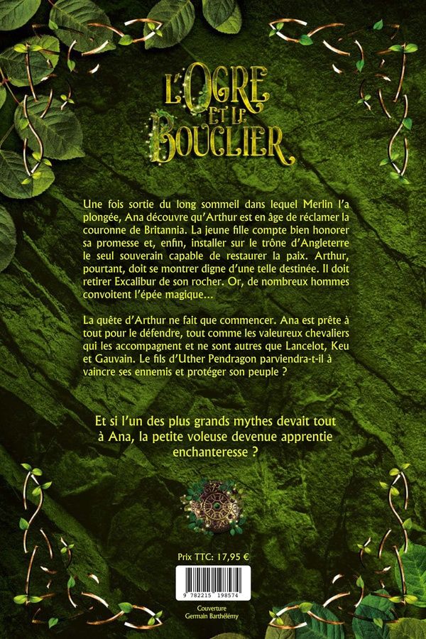Quatrième de couverture de « L'ogre et le bouclier »