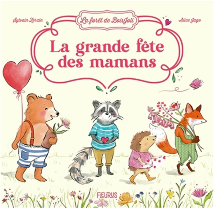 Couverture du livre « LA GRANDE FETE DES MAMANS » de Zorzin/jago, librairie Les Contes Infusés à Corte