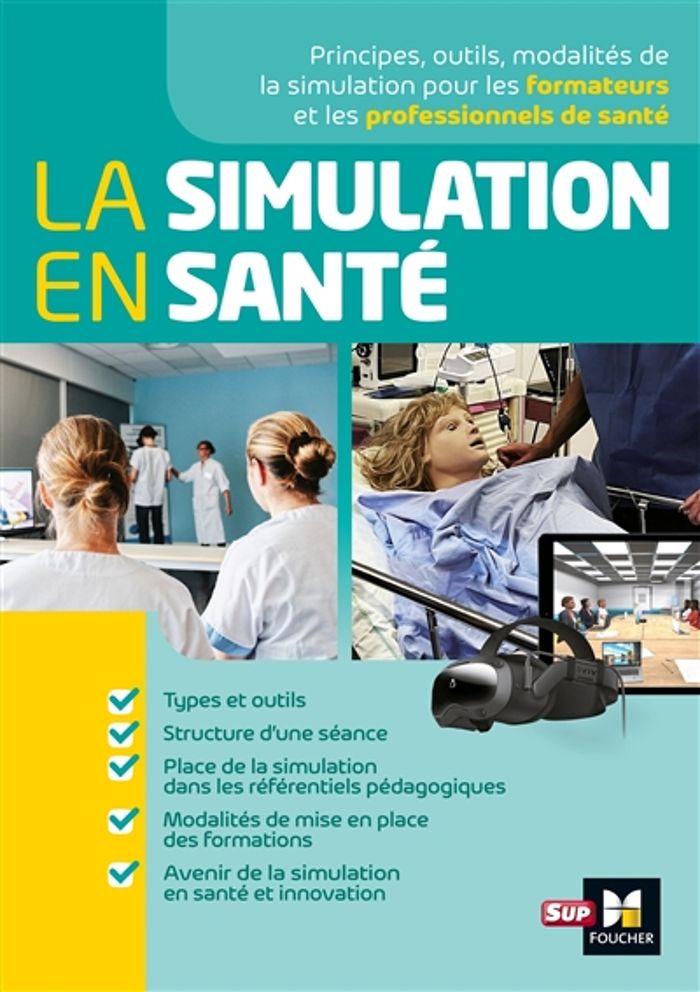 Couverture du livre « LA SIMULATION EN SANTE » de Degomme/boon/brun, librairie Les Contes Infusés à Corte