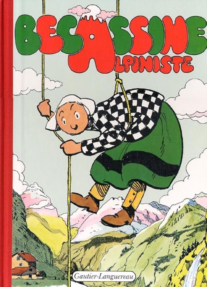 Couverture du livre « BECASSINE ALPINISTE » de Caumery/pinchon, librairie Les Contes Infusés à Corte