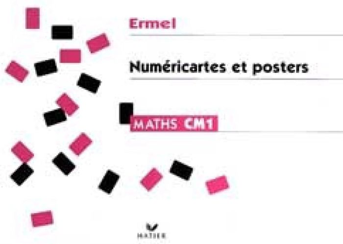 Couverture du livre « ERMEL - NUMERICARTES ET POSTERS CM1 (VALISETTE POUR LA CLASSE) » de Jacques Colomb, librairie Les Contes Infusés à Corte