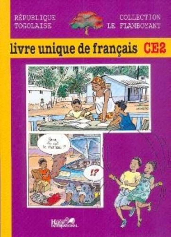 Couverture du livre « LE FLAMBOYANT, LIVRE UNIQUE DE FRANCAIS, CE2, TOGO, ELEVE » de Collectif, librairie Les Contes Infusés à Corte