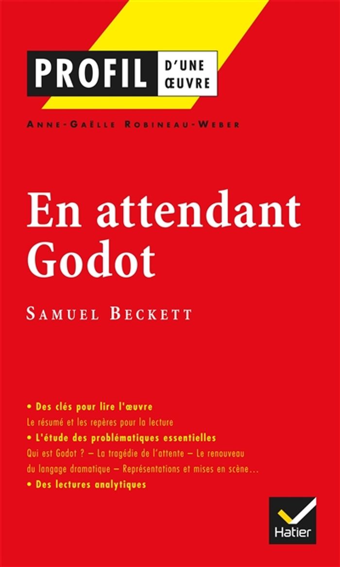 Couverture du livre « PROFIL - BECKETT (SAMUEL) : EN ATTENDANT GODOT - ANALYSE LITTERAIRE DE L'OEUVRE », librairie Les Contes Infusés à Corte