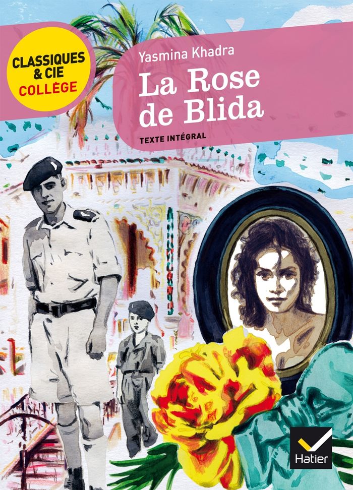 Couverture du livre « La rose de Blida : texte intégral », librairie Les Contes Infusés à Corte