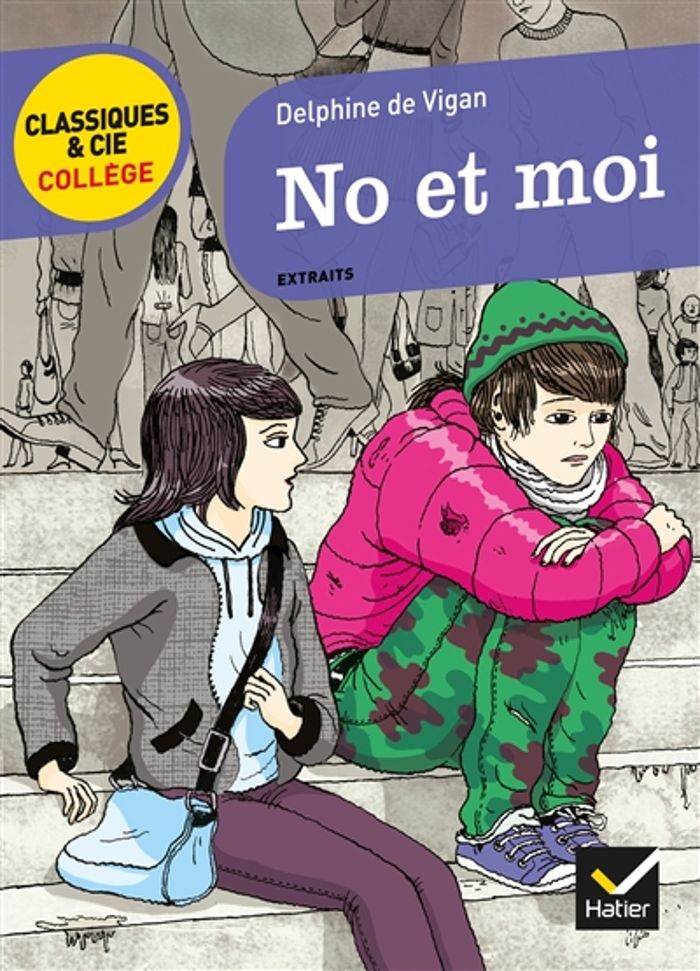 Couverture du livre « No et moi : extraits », librairie Les Contes Infusés à Corte