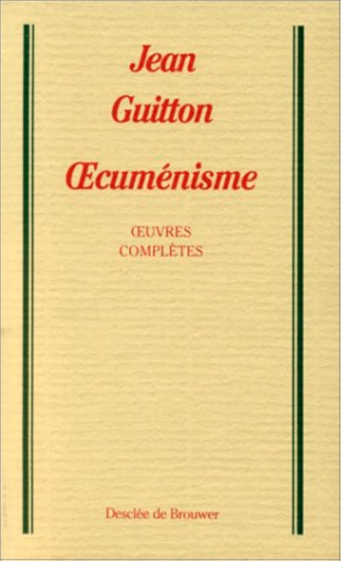 Couverture du livre « OEUVRES COMPLETES, TOME 6 - OECUMENISME », librairie Les Contes Infusés à Corte