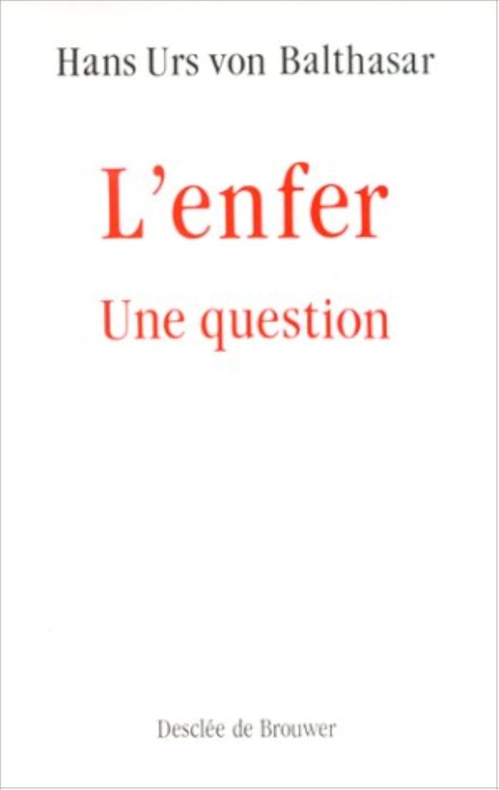 Couverture du livre « L'ENFER, UNE QUESTION », librairie Les Contes Infusés à Corte