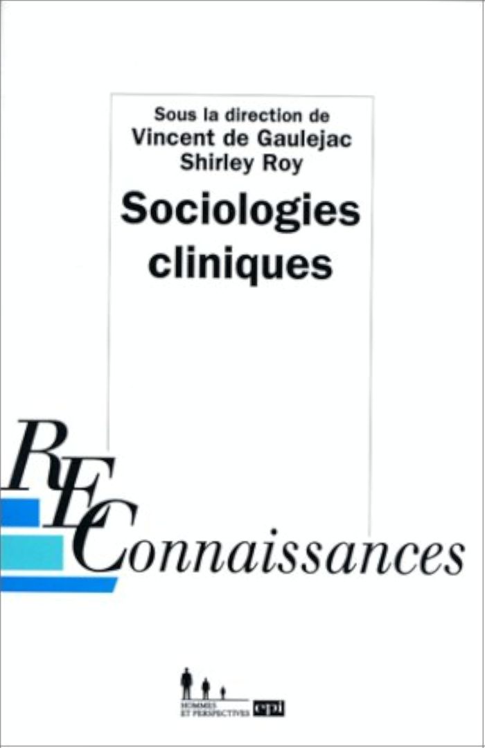 Couverture du livre « SOCIOLOGIES CLINIQUES » de Vincent Gaulejac, librairie Les Contes Infusés à Corte