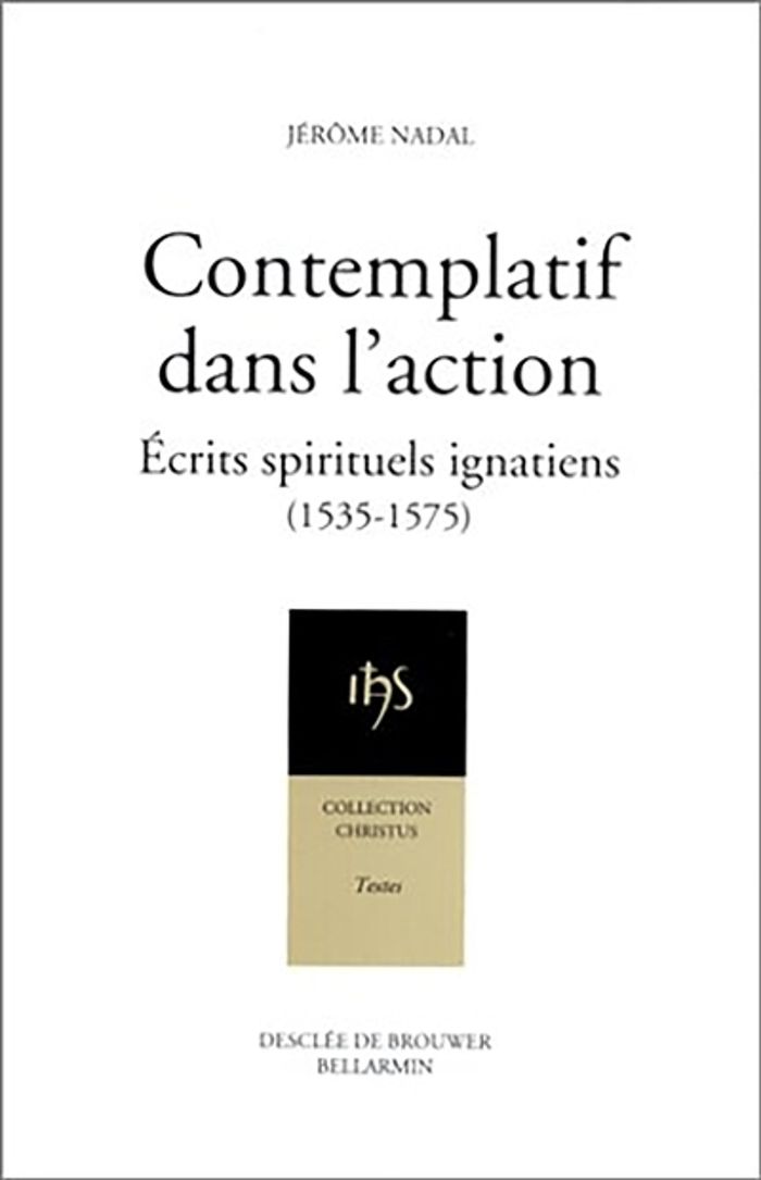 Couverture du livre « CONTEMPLATIF DANS L'ACTION » de Jerome Nadal, librairie Les Contes Infusés à Corte