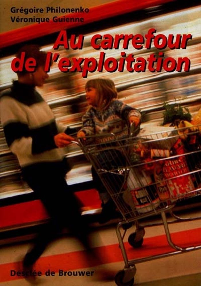 Couverture du livre « AU CARREFOUR DE L'EXPLOITATION » de Philonenko/guienne, librairie Les Contes Infusés à Corte