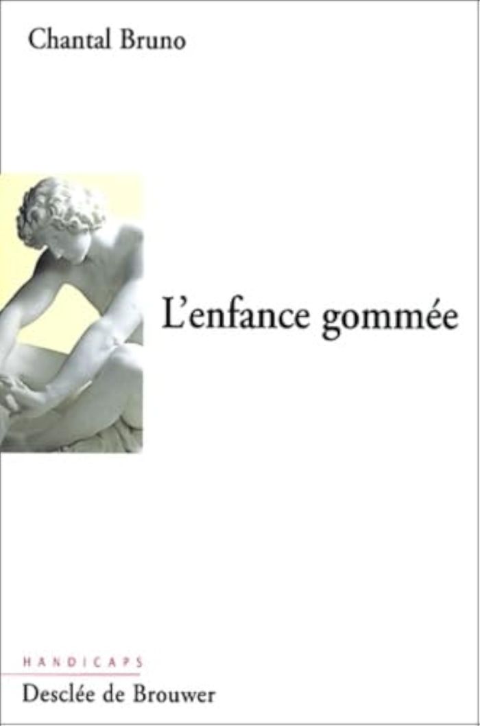 Couverture du livre « L'ENFANCE GOMMEE », librairie Les Contes Infusés à Corte