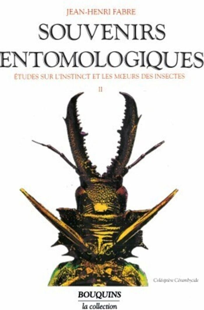 Couverture du livre « SOUVENIRS ENTOMOLOGIQUES - TOME 2 - VOL02 » de Jean-Henri Fabre, librairie Les Contes Infusés à Corte