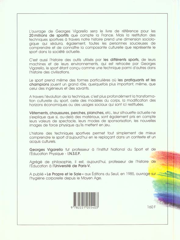 Quatrième de couverture de « TECHNIQUES D'HIER... ET D'AUJOURD'HUI »