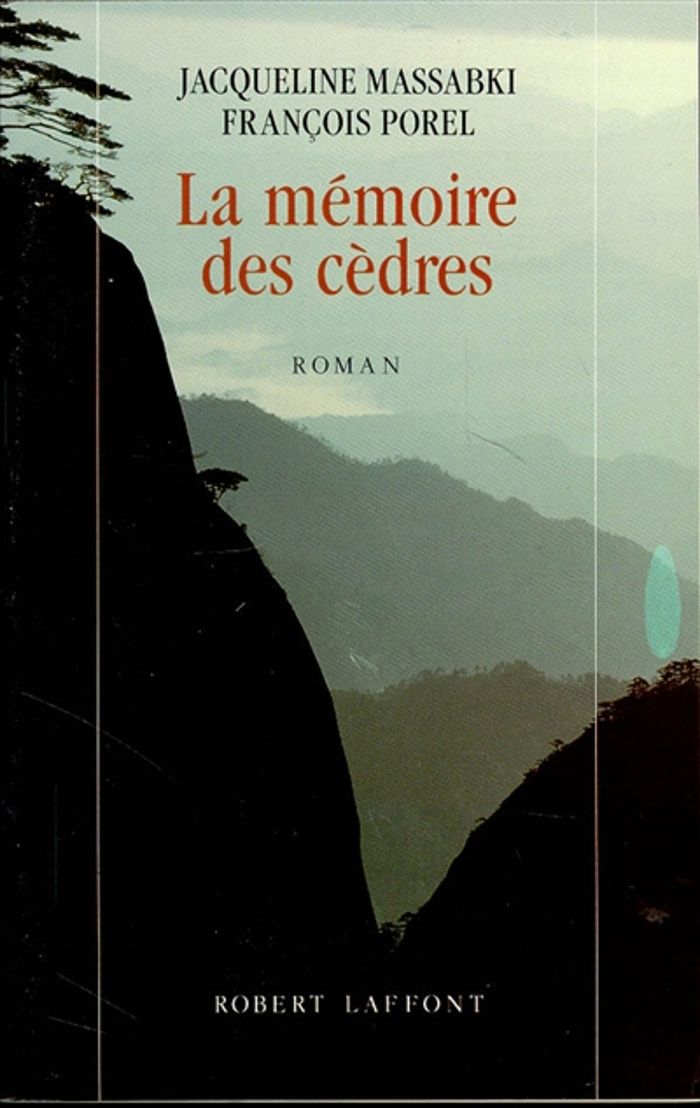 Couverture du livre « LA MEMOIRE DES CEDRES » de Massabki/porel, librairie Les Contes Infusés à Corte