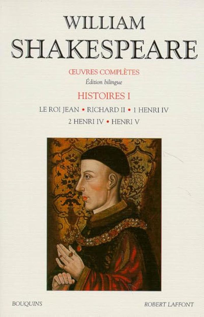 Couverture du livre « SHAKESPEARE - HISTOIRE - TOME 1 - EDITION BILINGUE FRANCAIS/ANGLAIS - VOL01 » de William Shakespeare, librairie Les Contes Infusés à Corte