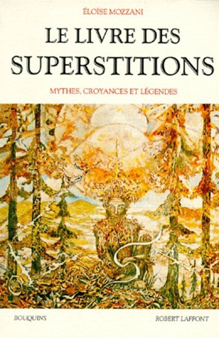 Couverture du livre « LE LIVRE DES SUPERSTITIONS », librairie Les Contes Infusés à Corte