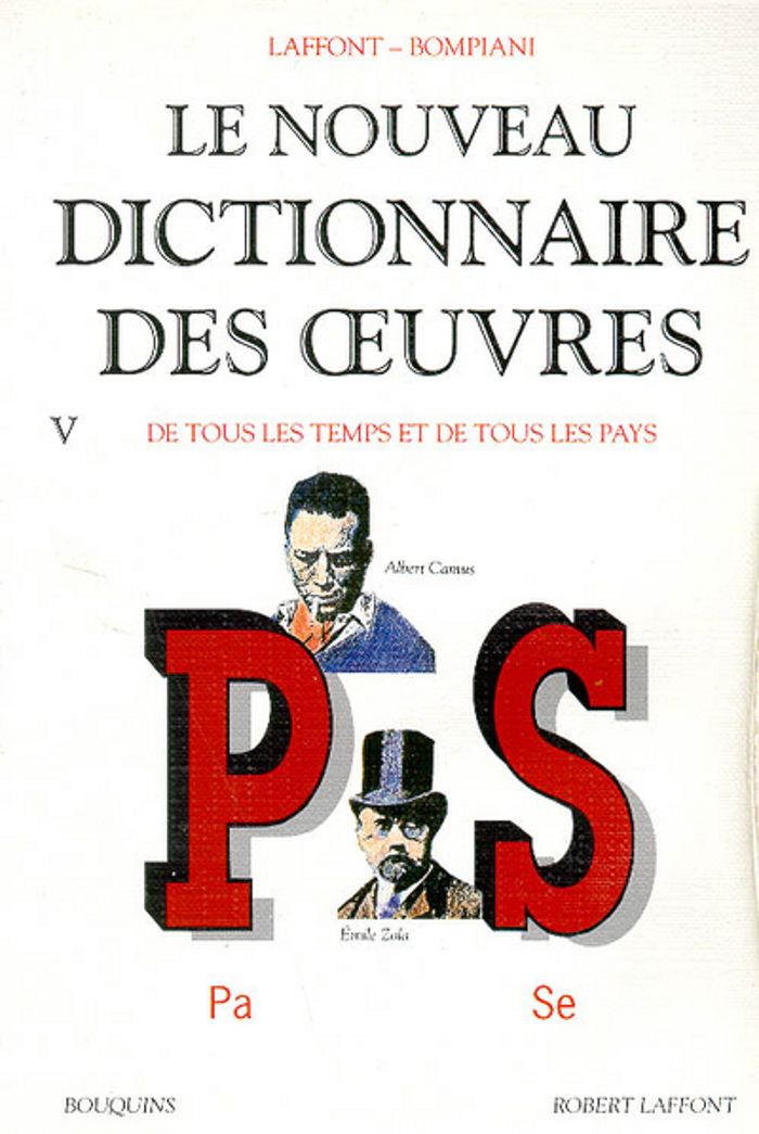 Couverture du livre « NOUVEAU DICTIONNAIRE DES OEUVRES - TOME 5 - VOL05 » de Collectif, librairie Les Contes Infusés à Corte