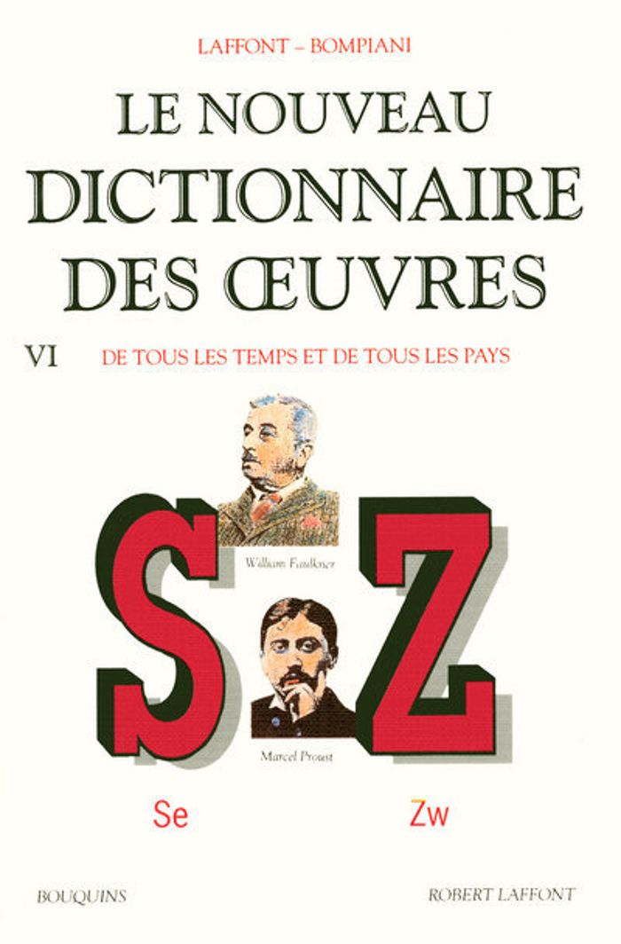 Couverture du livre « NOUVEAU DICTIONNAIRE DES OEUVRES - TOME 6 - VOL06 » de Collectif, librairie Les Contes Infusés à Corte