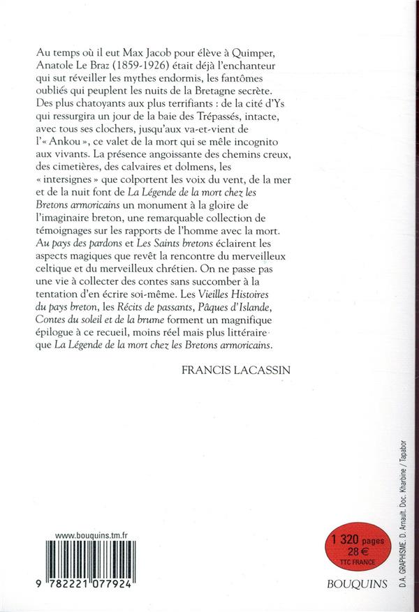 Quatrième de couverture de « MAGIES DE LA BRETAGNE - TOME 1 - VOL01 »
