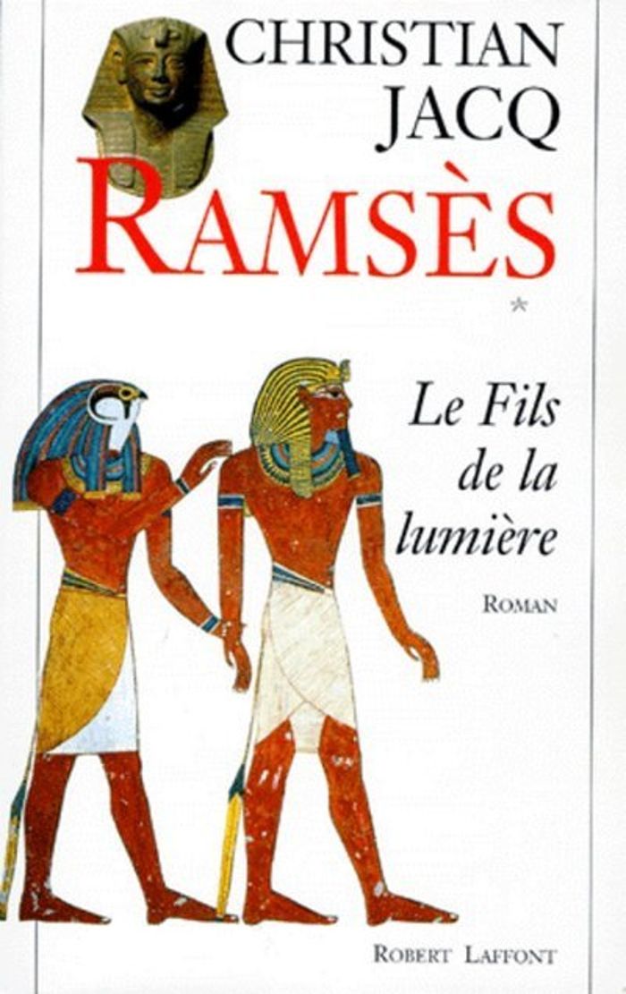 Couverture du livre « RAMSES - TOME 1 - LE FILS DE LA LUMIERE - NE - VOL01 » de Christian Jacq, librairie Les Contes Infusés à Corte