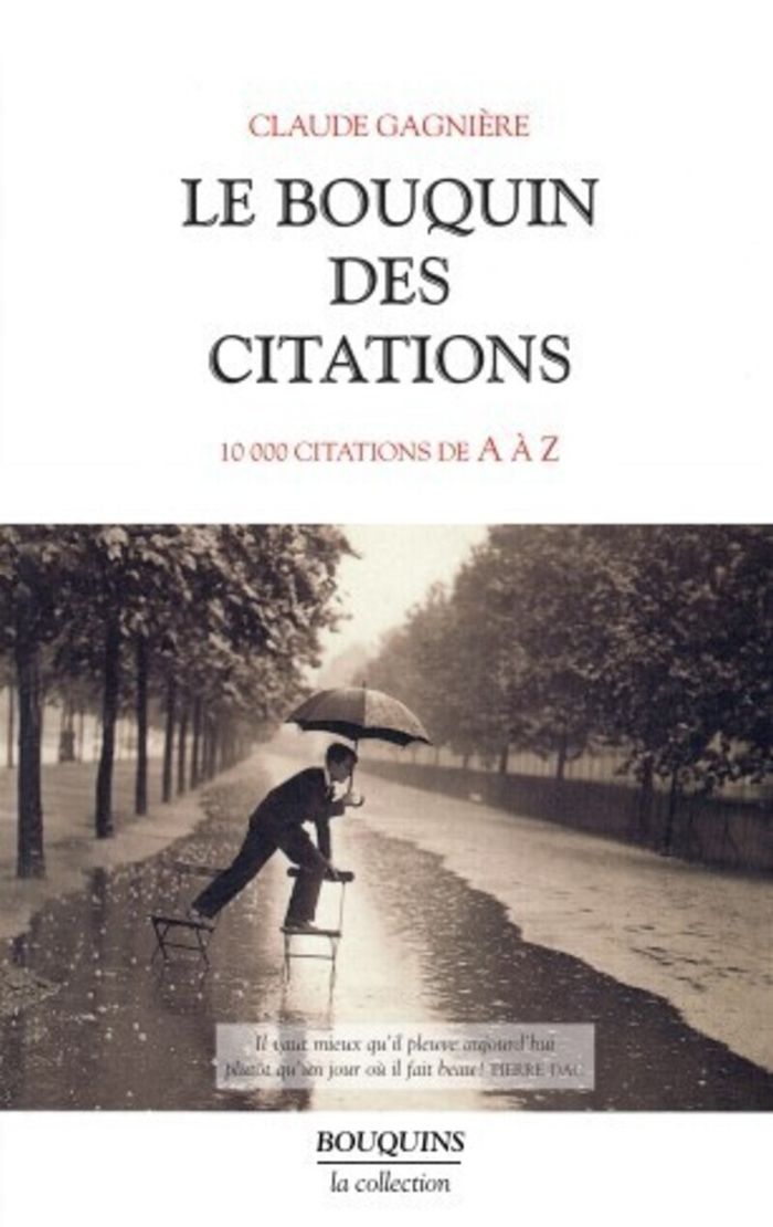 Couverture du livre « LE BOUQUIN DES CITATIONS 10000 CITATIONS DE A A Z », librairie Les Contes Infusés à Corte