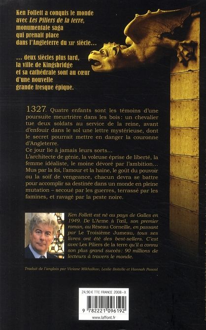 Quatrième de couverture de « Un monde sans fin : roman »